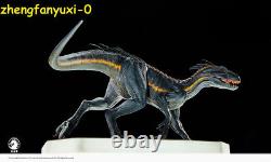W-DRAGON 1/15 Indominus Rex Velociraptor Dinosaur Statue Model Figure Display