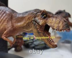 W-DRAGON Female Tyrannosaurus Rex Statue Dinosaur Resin Model Display Figure
