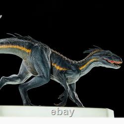 W-DRAGON Indominus Rex Velociraptor Dinosaur Statue 1/15 Model Figure Display