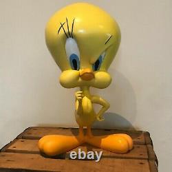 Warner Bros Large Tweety Pie Pointing Finger Resin Statue Figure