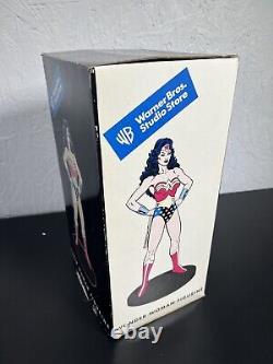 Wonder Woman Figure 12 DC Statue Figurine Warner Bros. Studio Store MIB 99