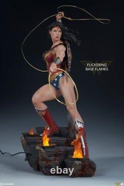 Wonder Woman premium format figure Sideshow Collectibles statue Dc Comics Now