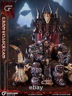 World of Warcraft-Grom Hellscream (Hellscream) 14 Resin Statue from Catfish