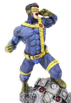 X-Men Cyclops Hand-Painted Resin 3D Printed 16 Figure Handmade Marvel Statue